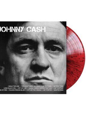 Johnny Cash Icon LP ~ Exclusive Colored Vinyl (Splatter) ~ New/Sealed!